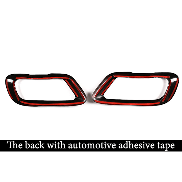 Auton takapään äänenvaimentimen pakoputken ulostulosuojus X5 G05 X6 G06 X7 G07 2019-2021 lisävaruste M Sportille