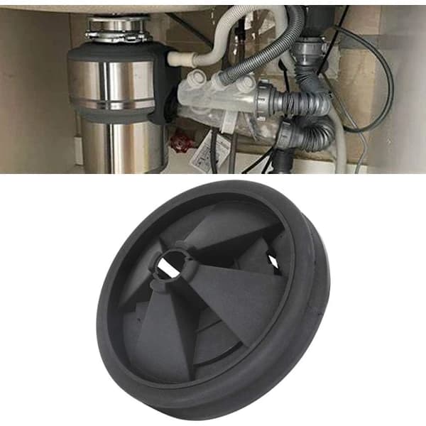HA-st silikonskydd för avfallskvarn, lämplig för InSinkErator 87 mm ytterdiameter, förpackningsavfallshantering, ersättning