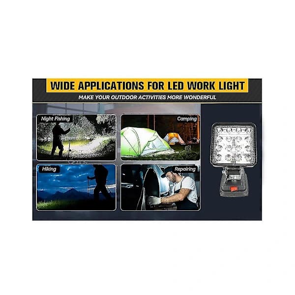 4 tommers LED for 18V LED LED for