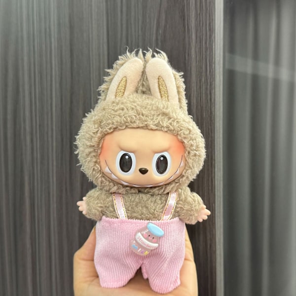 [HH] 17cm Labubu Kläder och Accessoarer Endast Designer, Dockor Ingår Ej, Labubus Original Klädset för La Bubu Docka for 17cm doll CN62