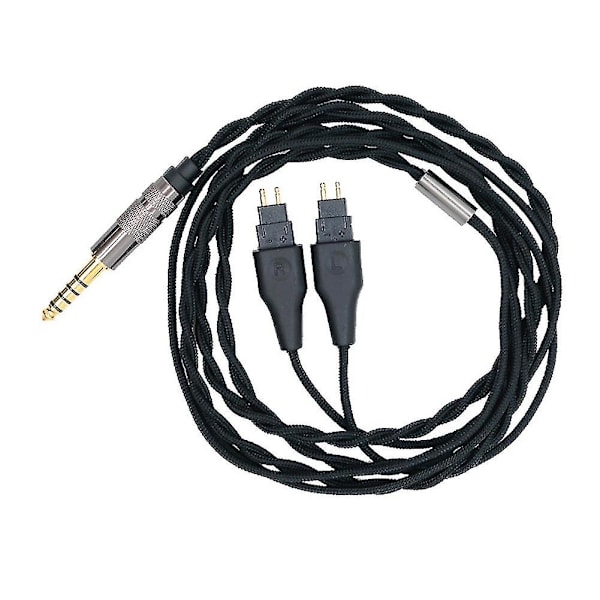 Hovedtelefon 4,4 mm afbalanceret kabel DIY-kabel til HD580 HD600 HD650 HD660S hovedtelefonopgraderingskabel
