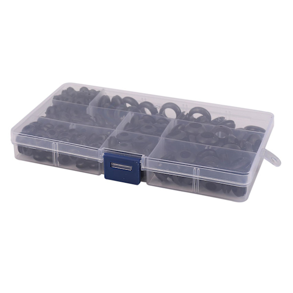 260 stk Gummipakning Assortert Ledningsrulle Ledning Pakning M3 / M4 / M5 / M6 / M8 / M10 / M12