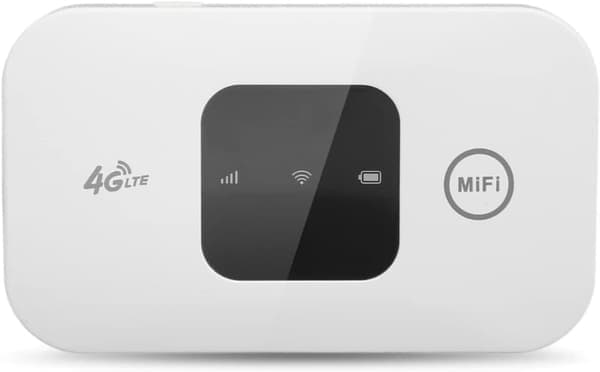 4G Mobilrouter EU-version - 10 enheter & 72 timmars standby | Universell SIM-plats (B1/B3/B5/B7/B20) - Resevänlig WiFi-hotspot