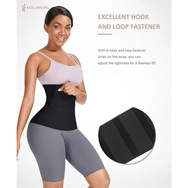 HA~Midjetrener for kvinner, saunabelte, mageinnpakning, plussstørrelse