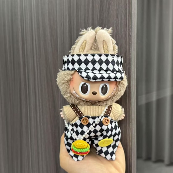 [HH] 17cm Labubu Kläder och Accessoarer Endast Designer, Dockor Ingår Ej, Labubus Original Klädset för La Bubu Docka for 17cm doll CN22