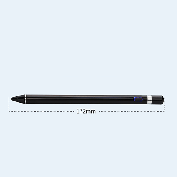 Elektromagnetisk penna x 1, plastkropp, svart, kompatibel med Samsung TAB S7/S6 Lite/S7+/S8