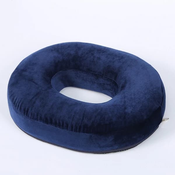 HA~Donut Siddepude Ortopædisk Memory Foam Pude til Hæmorider og Buler, Haleben Smerter