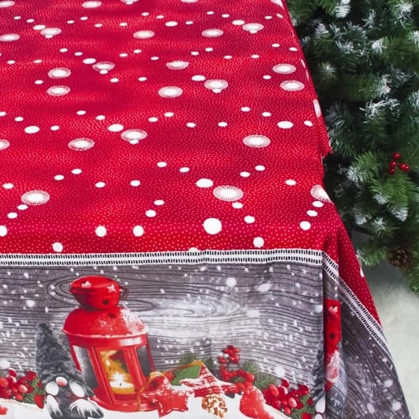 Julebordsduk Festlige design og høykvalitetsmaterialer for å forvandle julebordet ditt til et magisk vinterlandskap
