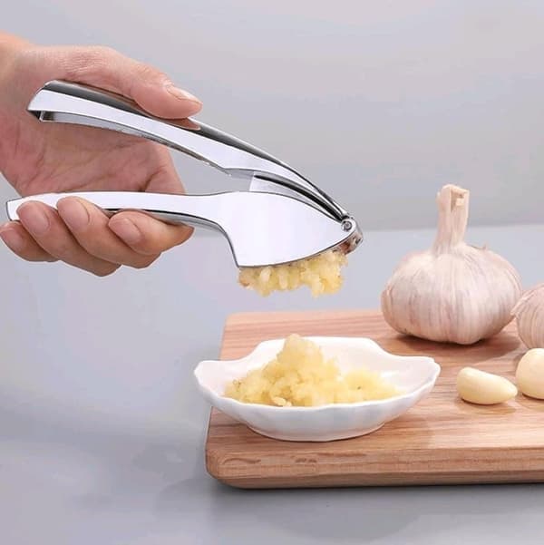 Garlic Press Stainless Steel Kitchen Gadget