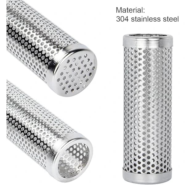 Røykpipe i 304 rustfritt stål, for gassgrill