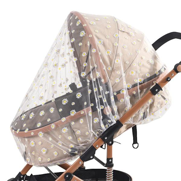 Pålitelig babyvogn myggnetting babyvogn full dekning myggnetting trykk barnevogn myggnetting for barnevogner