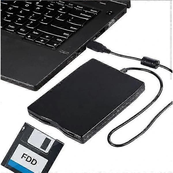 USB-diskettedrev, Ekstern USB-diskettedrev 1,44 Mb Slank Plug And Play FDD-enhed til PC Windows
