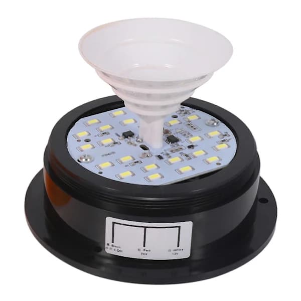 2 X Keltaiset LED-varoitustikut Stroboskooppi Hätävilkku Varoitusvalo Kuorma-auto 12v 24v s202412246624 []