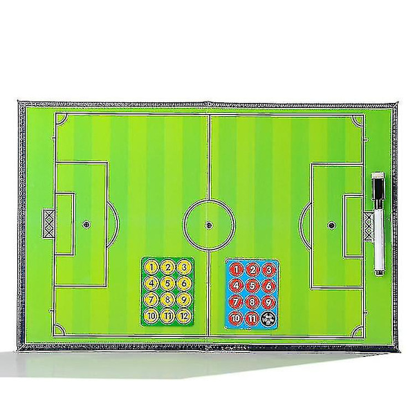 Tränartaktisk tavla, bärbar professionell fotboll/fotboll magnetisk taktiktavla träningsassistentutrustning