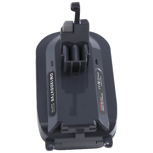 Dm18dsv7v8 V7 Batteriadapter til 20V Lithium Batteri Konverteret til V7 Batteri Støvsugere