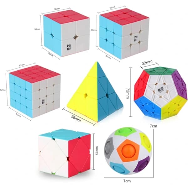 Speed Cube Sæt [7 Pak]