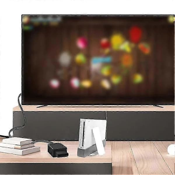 WII til HDMI-konverter 720P/1080P HD Wii til HDMI-kabeladapter til spil