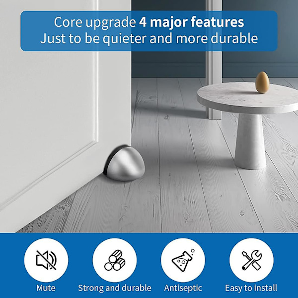 Dørstoppere, Dørstoppere, 6 stk Selvklebende Dørstoppere, Selvklebende Dørstoppere Gulv Dørstoppere Selvklebende Doo