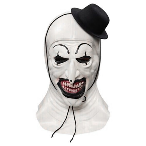 HH-Terrifier 2 Art the Clown -naamio Cosplay-asu naamiaisrekvisiitta C