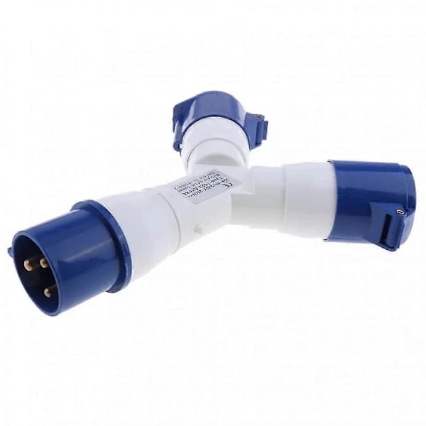 HA~220V 32A Industrielt Strømstik 3-vejs Splitter