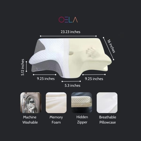 Ortopædisk pude / Memory Foam hovedpude