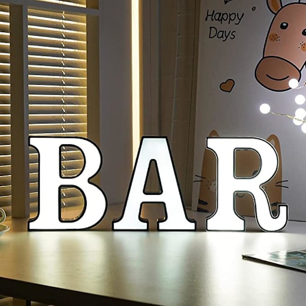 LED-marquee-kirjainvalot - DIY-marquee-valot