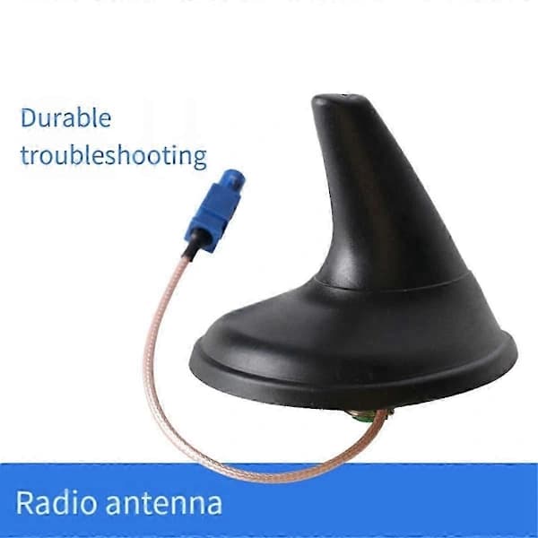 12762120 Hajfinneantenne til bil med Sat Nav til Saab 9-3 2003-2012 & 9-5 1998-2009 [] Sort