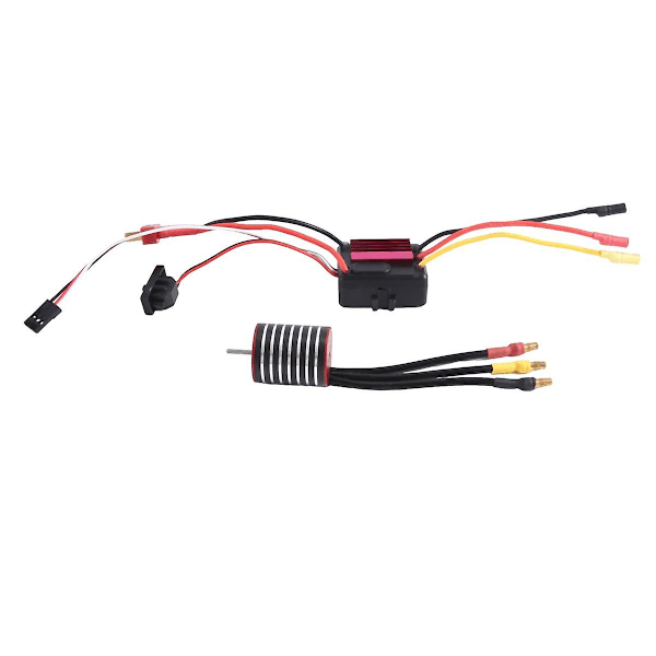 Vattentät 2430 6300kv borstlös motor med 30a Esc Combo Set för 1/8 1/10 1/12 Rc Crawler Car Truc