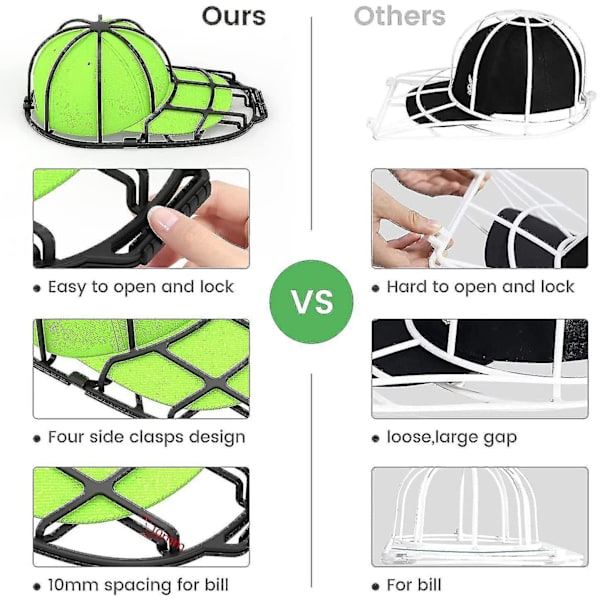 Hat Washer Baseball Hat Cleaner Cap Washer Hat Washing Cage Holder Frame