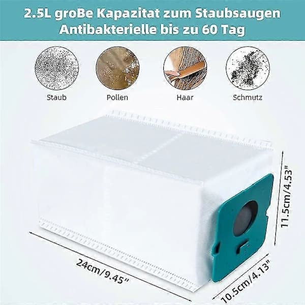 VCA-ADB952 Pölynimuripussit Jet Pro Extra / Complete Extra / Complete / Pet Handheld Vacuum -imureille