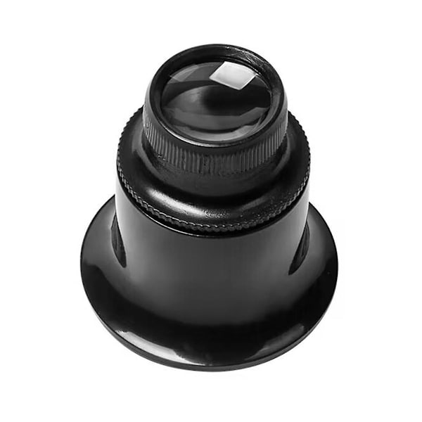 Juvelerarens klockförstoringsverktyg 5x 10x 15x 20x 30x Bärbar monokulär förstoringsglas Lupplins för