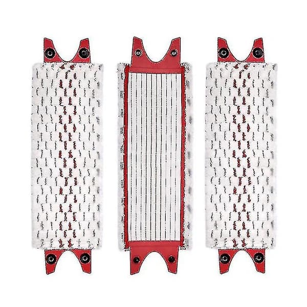 3 stk Vileda Ultramax Mopp Erstatningssett Spraymopphode Flat Moppeklut-FM-