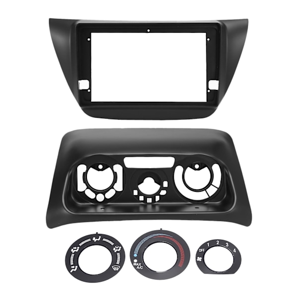 9 tums bilstereo för 2000-2010 Ix 2din stereo montering adapter panel ram kit biltillbehör