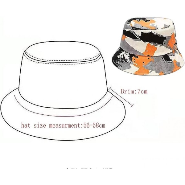 Leopard Bucket Hat til kvinder - Fashionabelt vendbart design - Pakkeligt trendy brunt solhat