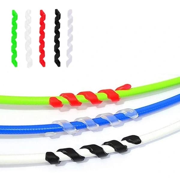 (60mm) Sort 5 stk. Cykelgearskiftebeskyttelse Gummibeskyttelse