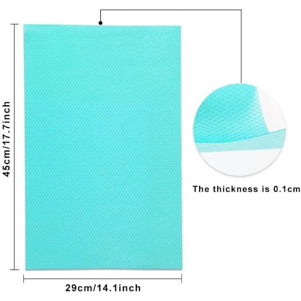 8-pack Antibacterial Fridge Mats Moisture Deodorant