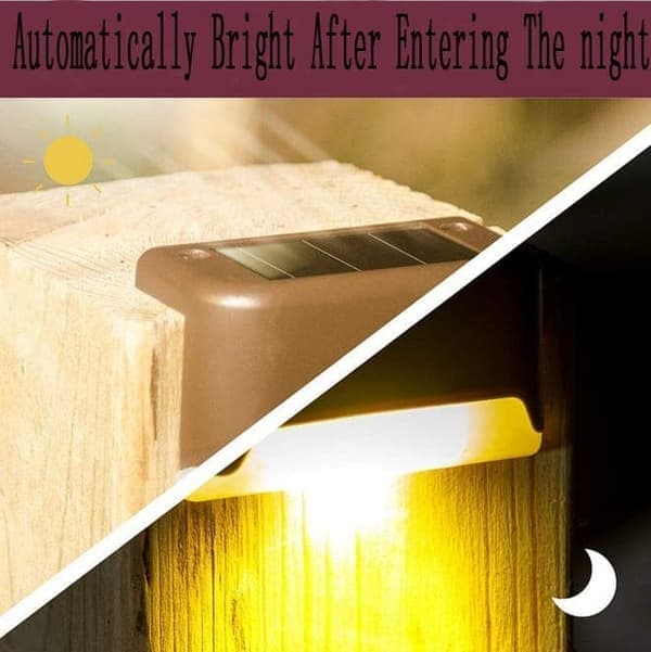 4/8/12/16-pakning solcellelamper – vanntette LED-lamper for hage, gjerde, trapp og uteplass
