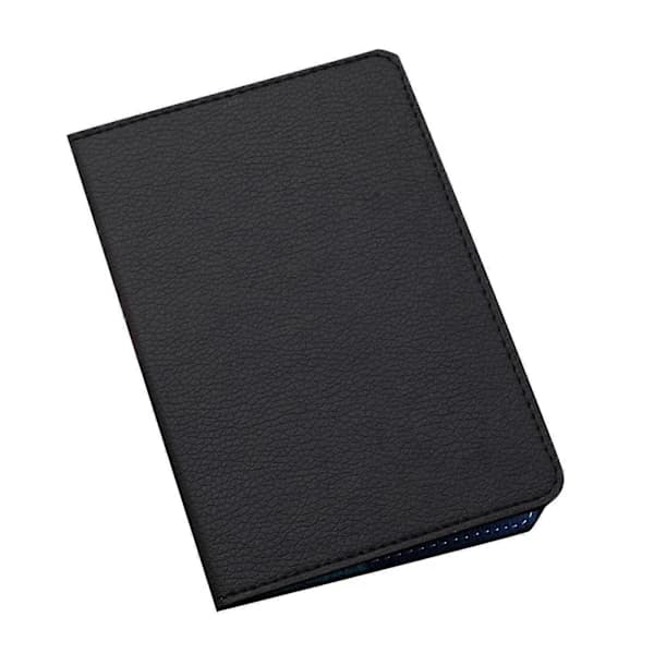 Ensfarget Bærbar Passholder ID-kort Beskyttelse Holder Organizer Gul