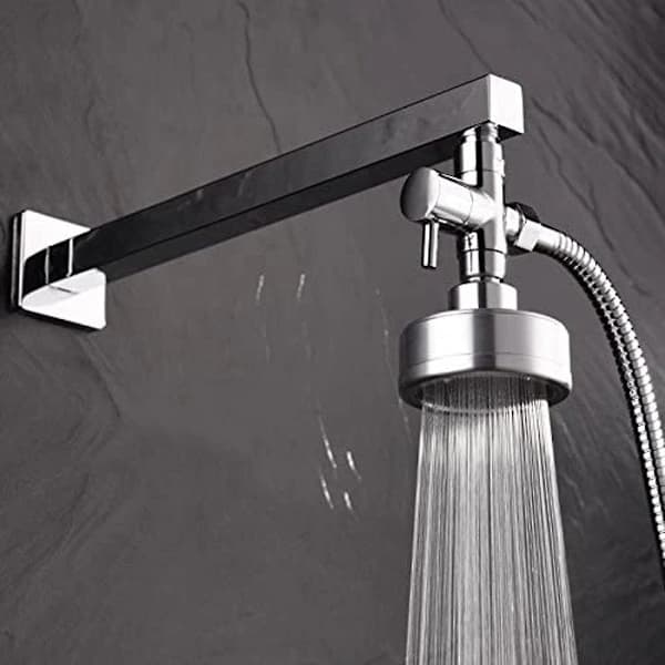3-vejs T-stykke med afspærringsventil til bidet, kobber sølv