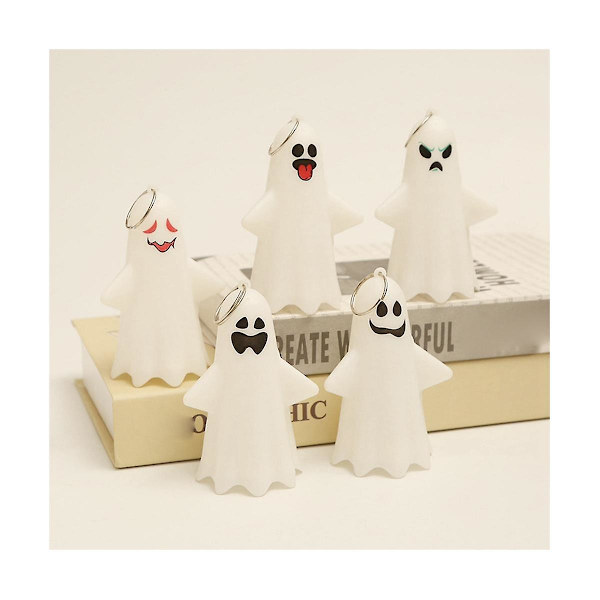 Halloween Dekoration Spøgelseslampe Borddekoration Halloween Ornament Spøgelseslampe Ornament Dekoration