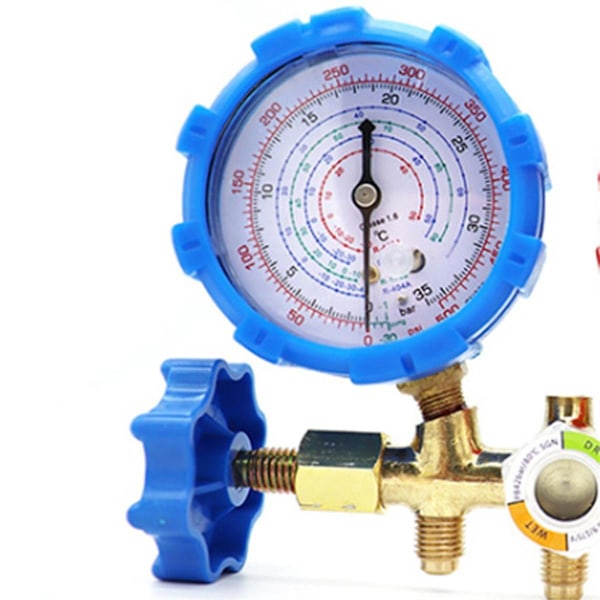 Kylverktyg Freon för R134a R12 R22 Luftkonditioneringstryckmätare Kylmedelstryck