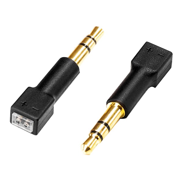 1 par 0,78 mm till 3,5 mm stift för M1 M2 -1 Wtd-3 hörlurar konverteringsstift Diy stereoheadset