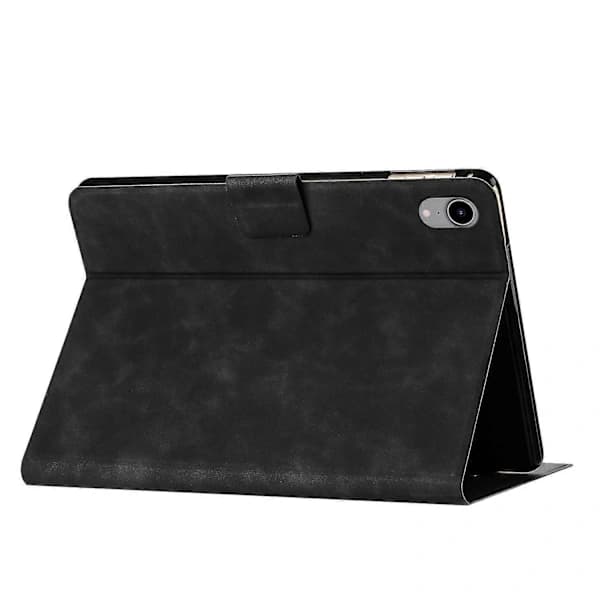HA~Fodral for iPad mini (2024)/mini (2021) Par Katt Tryckt Mikrofiberläder Smart Tablet Beskyttelse
