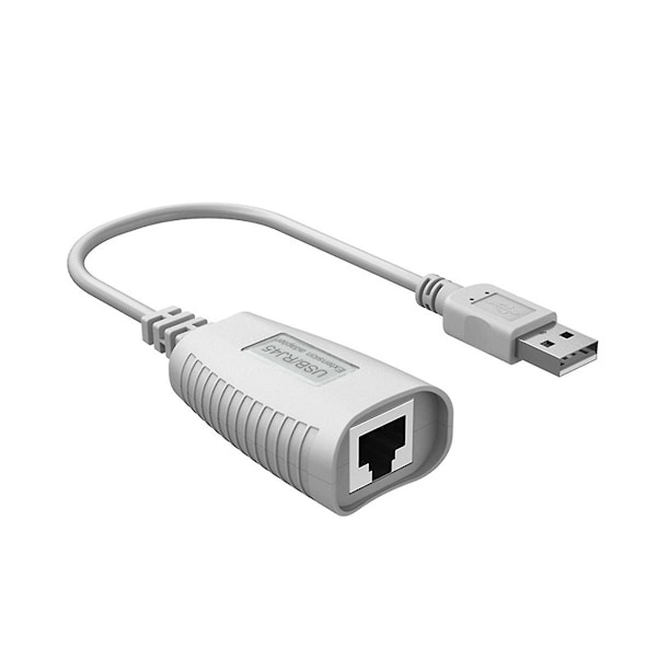 USB til RJ45 Ethernet Adapter USB 2.0 RJ45 Netværkskort Forlænger USB LAN RJ45 Netværkskort til Laptop