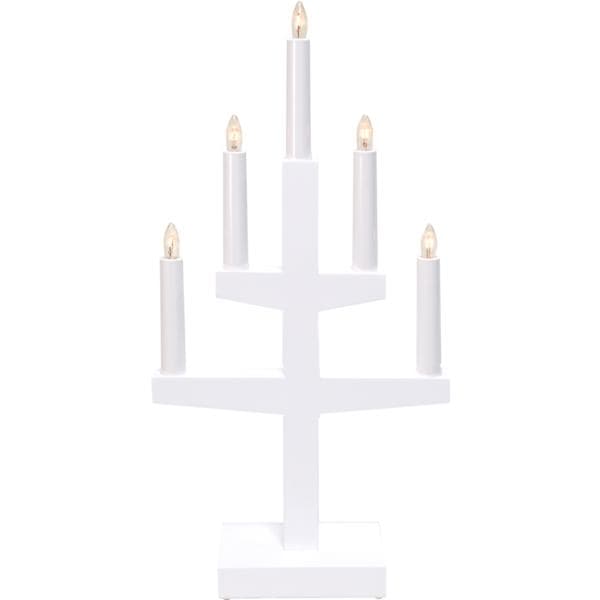 {HH} Ljusstake Trapp Valkoinen Vit White