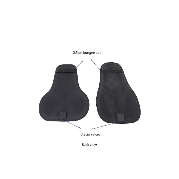 Scuba Diving Backplate Pad Profesjonell Myk Dykking Bcd Ryggpute Bcd Sele Ryggplate Pude A