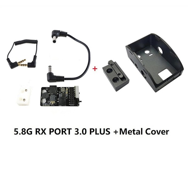 For Fpv Goggles V2 Flight External Analog 5.8g Rx Port 3.0 Receiver Module Kit For 5v 3a Flight Gog
