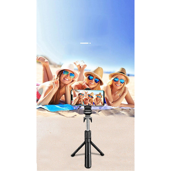 Bluetooth Skalbar Bärbar Stativ Selfie Stick