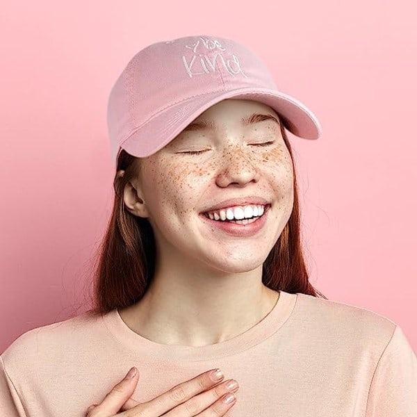 /HA/Vær venlig Trendy Kvinder Cap Unisex Bomuld Polo Stil Sjovt Inspirerende ordsprog Sæsonbetonede udendørs rejsehatte, sort