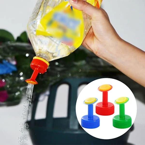 9 st Vattenkanna Flasklock Sprinkler Flasklock Vattenkanna Vattenflaskor Vattenkanna Munstycke för Flaskor Vattning